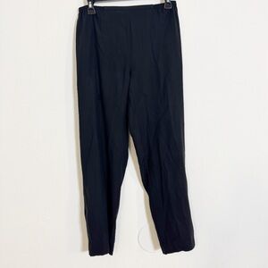 Citron Santa Monica black silk pants